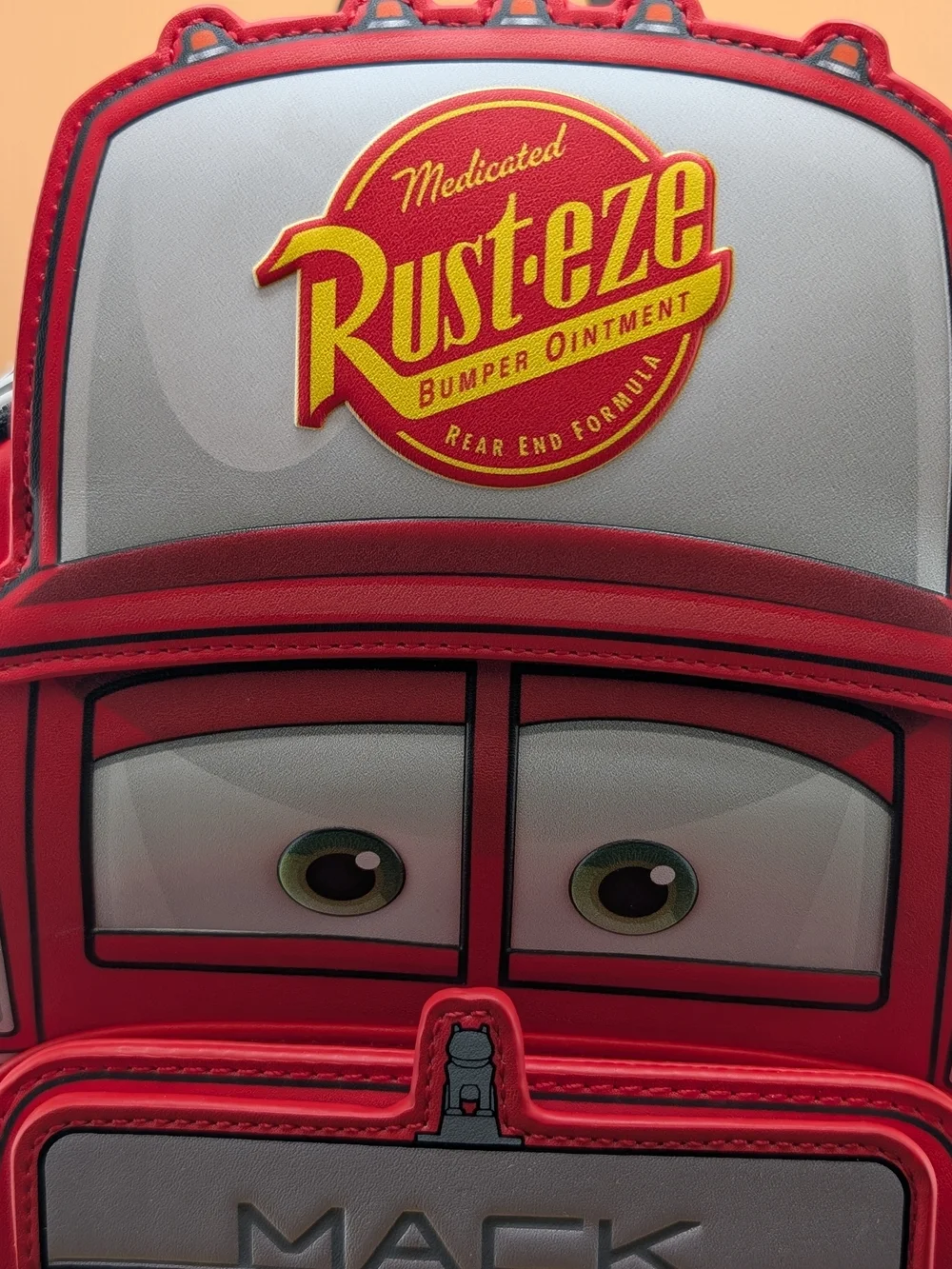 Loungefly Disney Pixar Cars Mack Truck Glow‑in‑the‑Dark Mini Backpack NWT